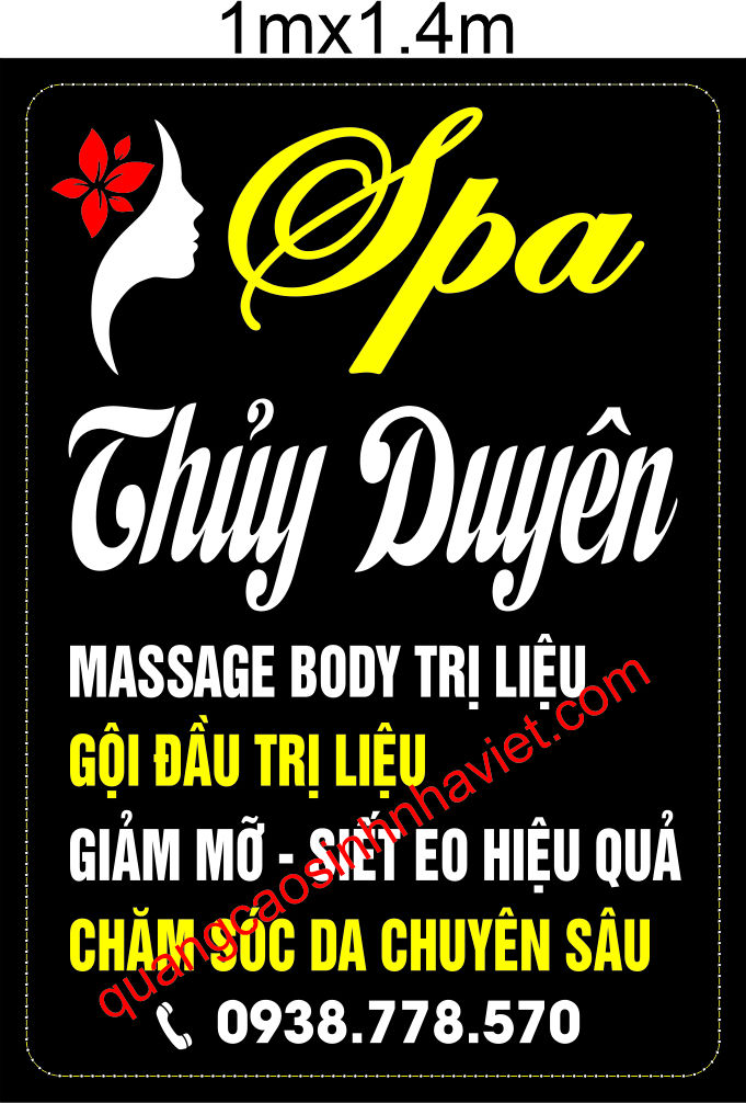 Bản thiết kế hộp đèn LED mặt alu CNC chữ mica tại Biên Hòa Đồng Nai