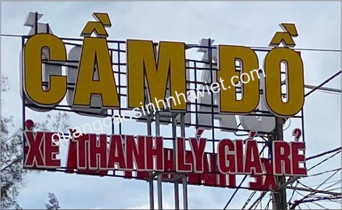 Bảng hiệu chữ nổi Tam Phước Đồng Nai