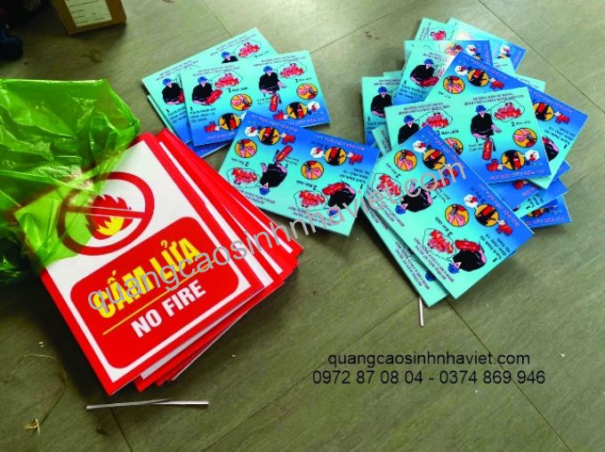 Bảng mica cấc lửa tại Biên Hòa