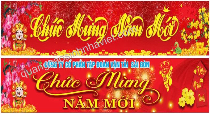 in banner chúc mung năm mơi tại biên hòa