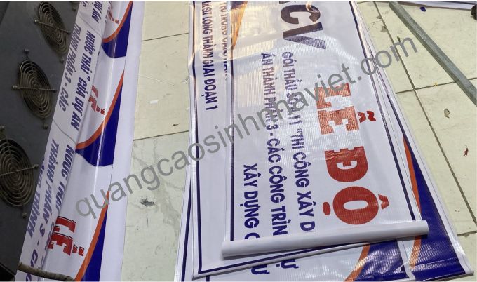 băng rôn lễ động thổ dự án sân bay Long Thành