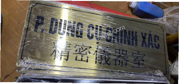 Bảng tên inox ăn Mòn tại Đồng Nai