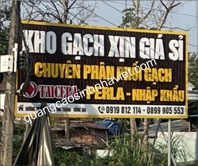 bảng vẫy chữ nổi mica phường Long Thành, Đồng Nai