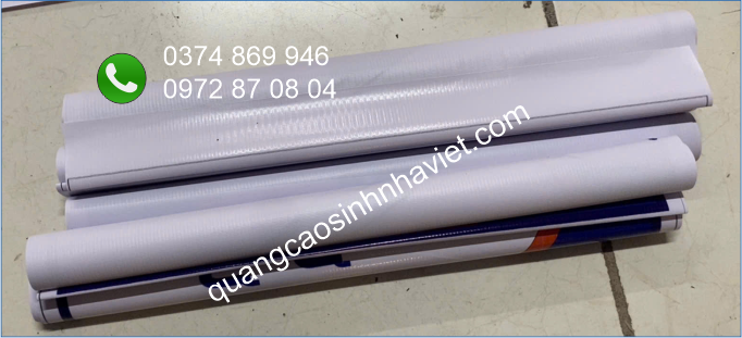 Băng rôn sự kiện sau khi sử dụng được cuộn tròn, không gấp, có thể bọc thêm lớp nilon để bảo quản dùng lại lần sau như mới.