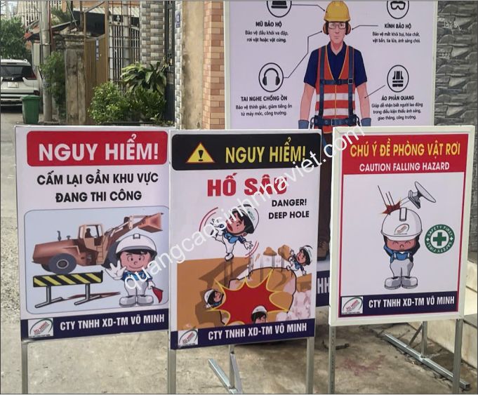Biển báo biên hòa khu vực nguy hểm