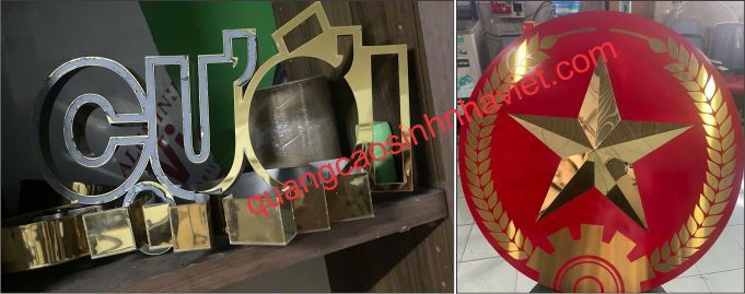 Gia công chữ nỏi Inox Đồng Nai