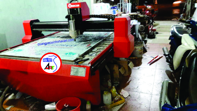 Gia công cắt CNC alu tại xưởng