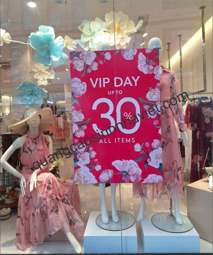 in decal dán kính cho thoi trang elise Biên Hòa