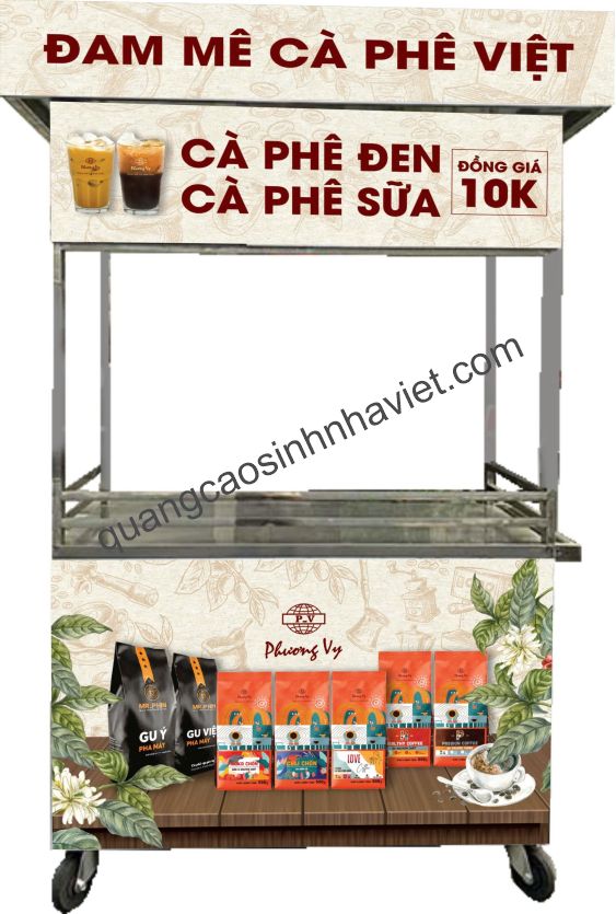 In decal dán xe bán hàng Biên Hòa - Đồng Nai