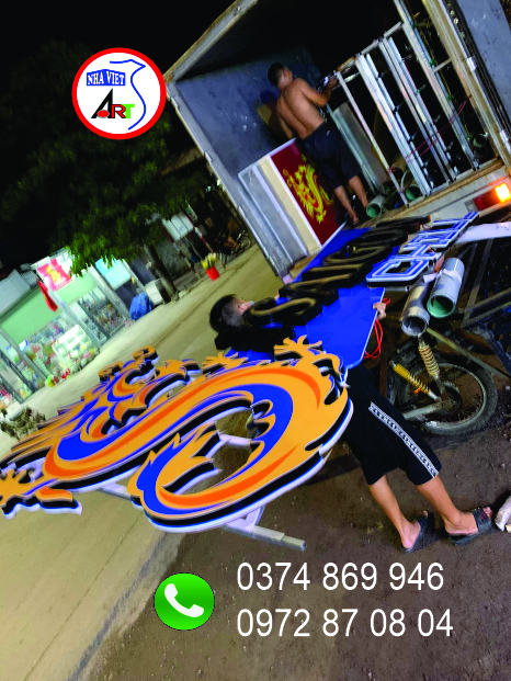 Gia công và vận chuyển bảng hiệu quảng cáo phục vụ khu vực Trảng Dài – Biên Hòa