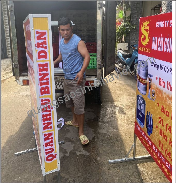 giao hàng bảng hiệu hôp đèn khu vực Long Thành & Nhươn Trạch