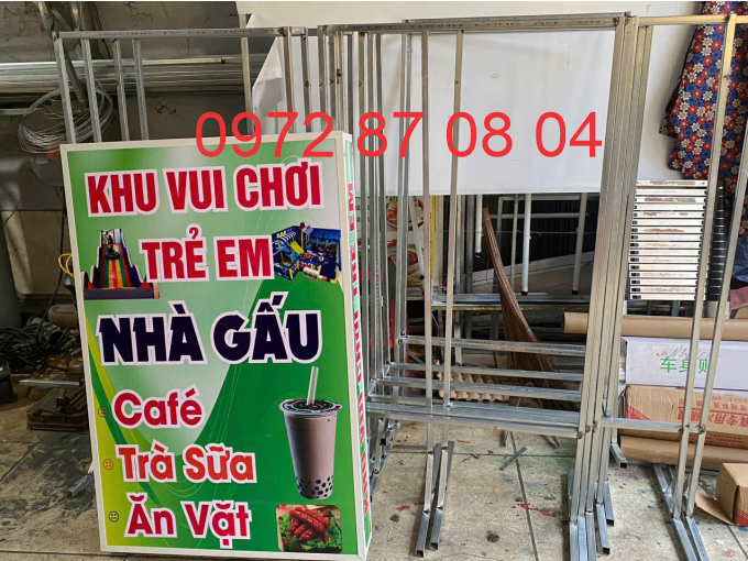 Hộp đèn bạt UV không gân 3M cho quảng cáo ngoài trời tại Long Thành