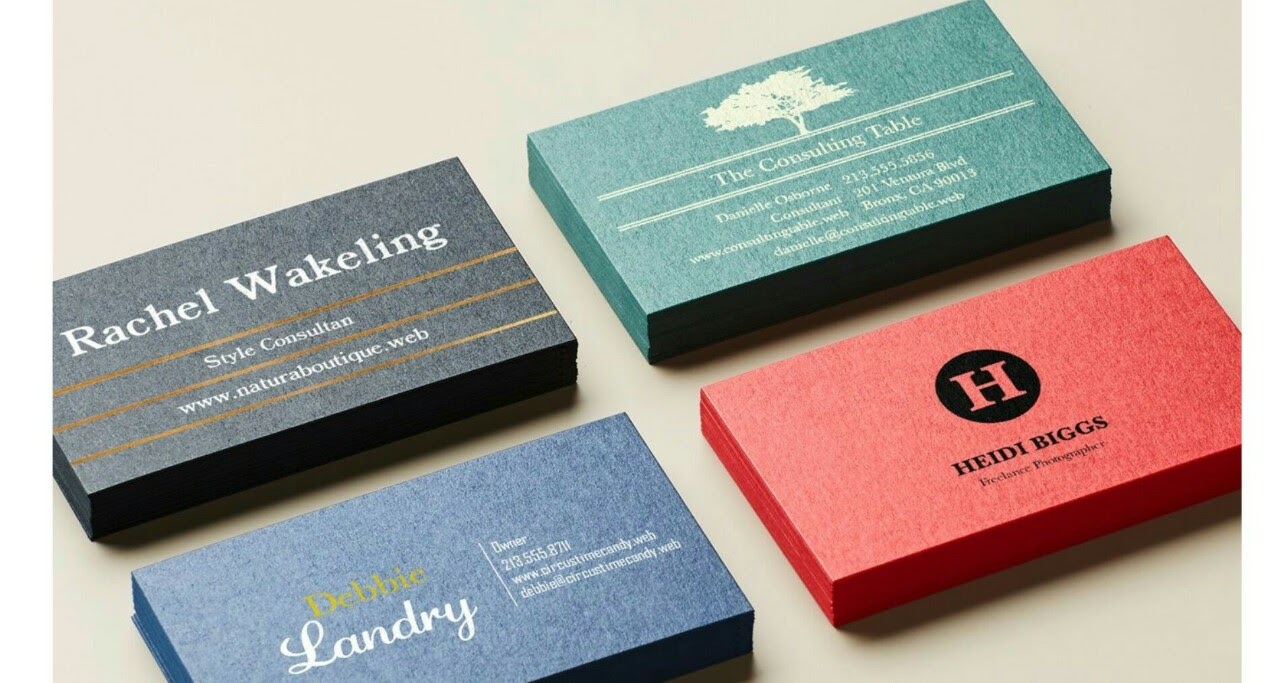 in danh thiếp bằng giấy mỹ thuật