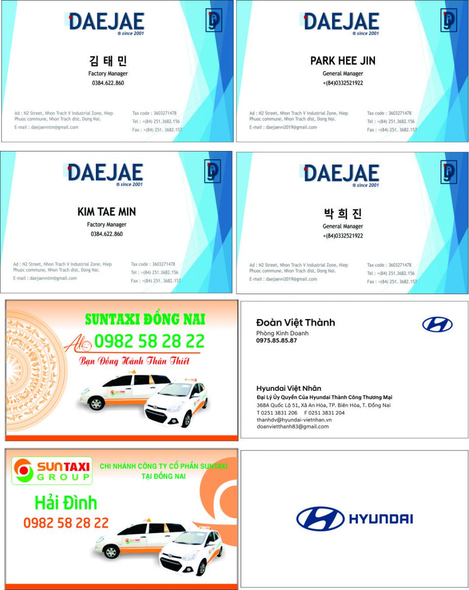 in danh thiếp giá rẻ tại biên hòa