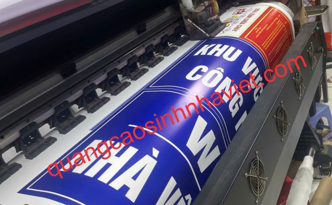 IN Decal làm bảng pccc cho công ty Thiên Long kcn Long Thành