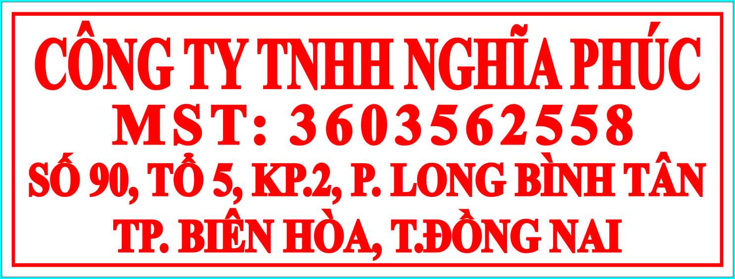 khắc dấu mã số thuế lấy liền tại biên hòa