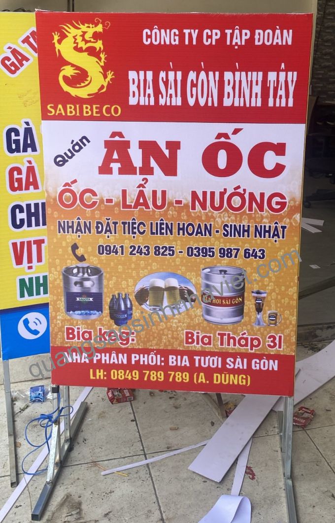 Làm bảng hiệu hộp đèn tại Long Thành, Nhơn Trạch