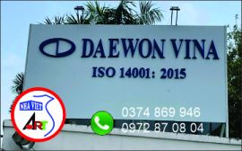 Làm bảng hiệu quảng cáo tại Long Thành, Đồng Nai