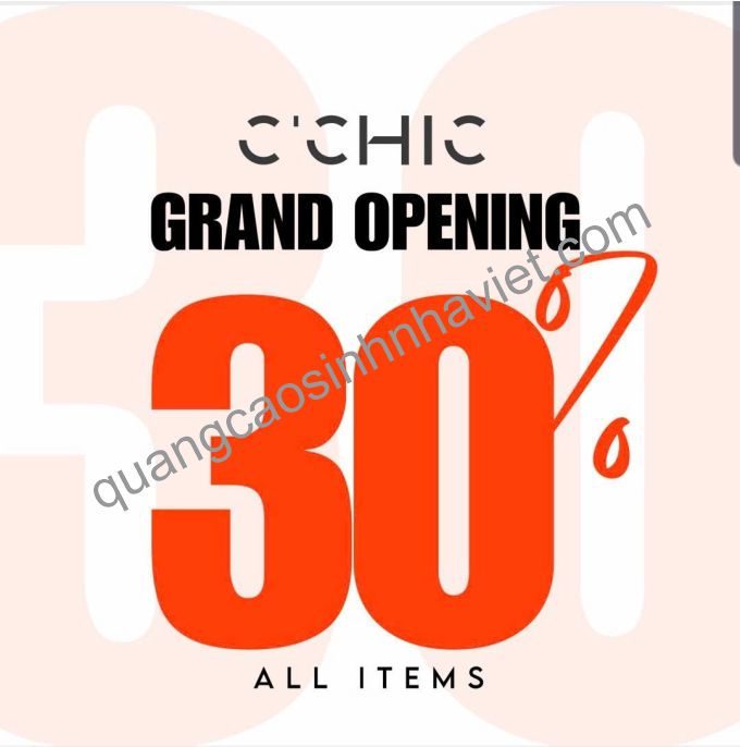 Mẫu thiết kế decal dán kính cho thời trang D.chic Biên Hòa