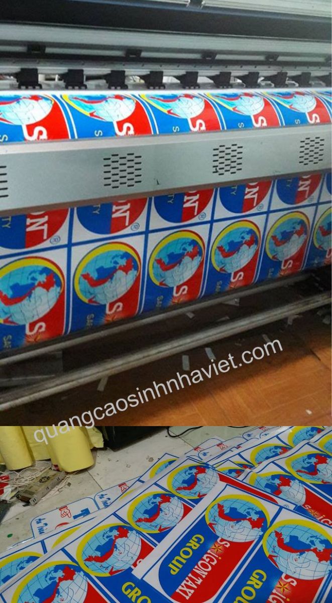 Máy in decal chuyên nghiệp quảng cao sinh nhà việt in decal đồng nai