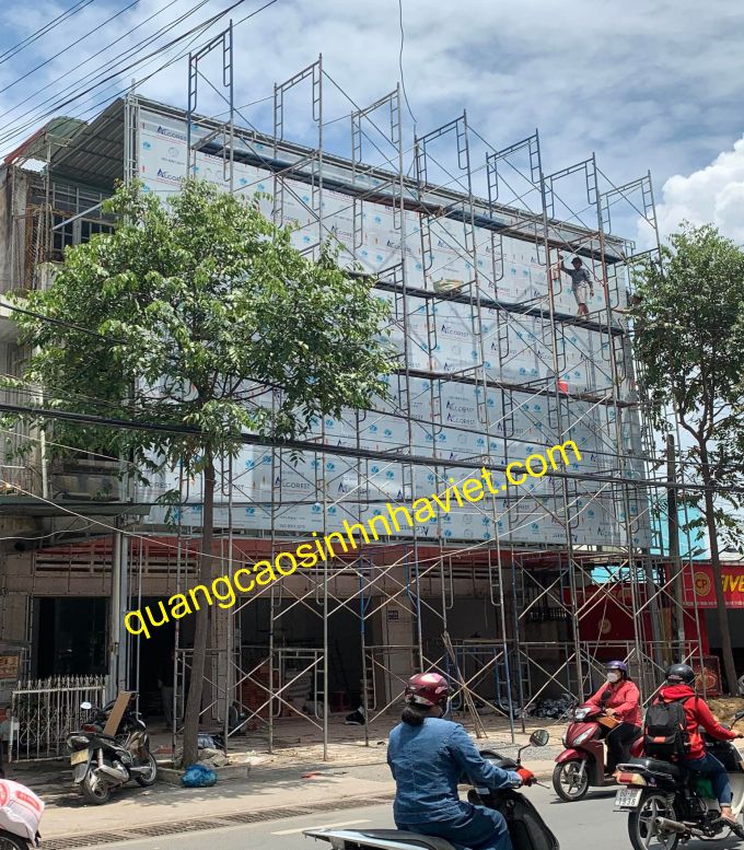 óp Alu hoàn thiện mặt dừng biển alu TJC Biên Hòa - Đồng Nai