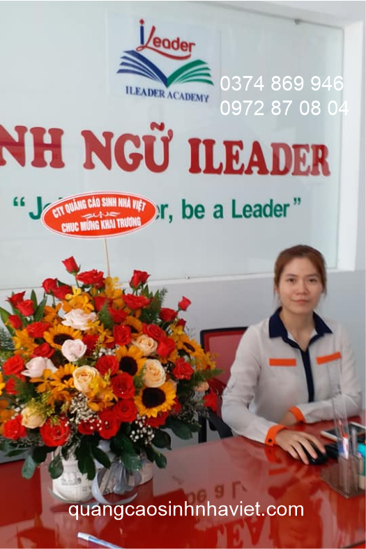 Sinh Nhà Việt chúc mừng khai trương Trung tâm Anh ngữ iLeader tại Long Bình Tân – Đồng Nai