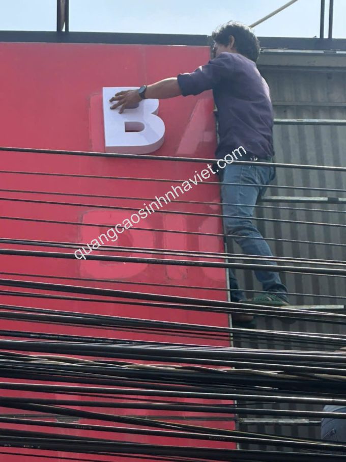 Sửa chữa bảng hiệu Alu tại Đồng Nai