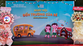 Thi công backdrop tại Biên Hòa, Đồng Nai